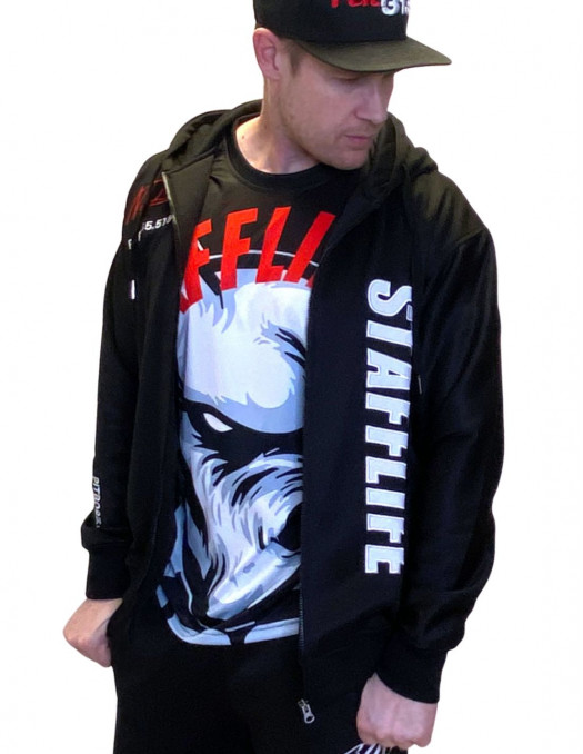 Stafflife No Pain Zip Hoodie by Pitbos