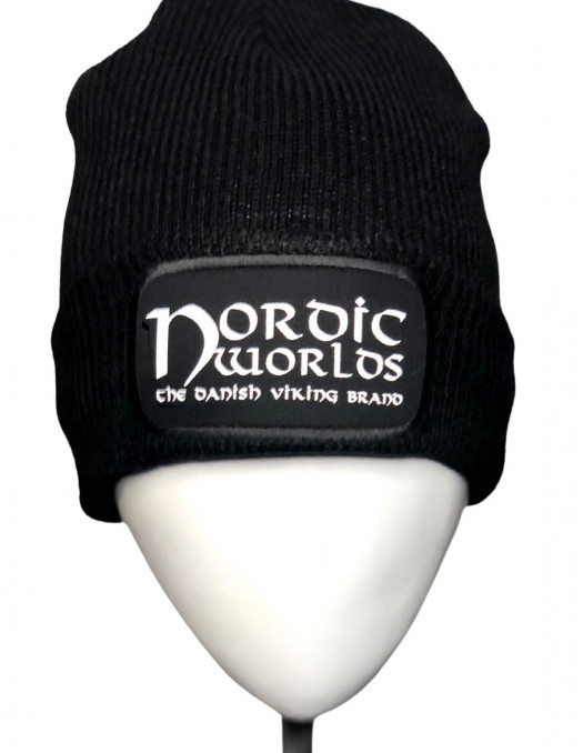 Nordic Worlds Logo Beanie White logo