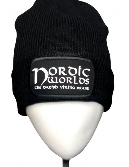 Nordic Worlds Logo Beanie White logo