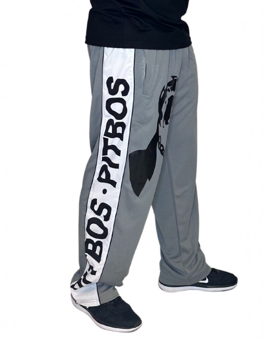 Pitbos Dog Logo Mesh Pants...