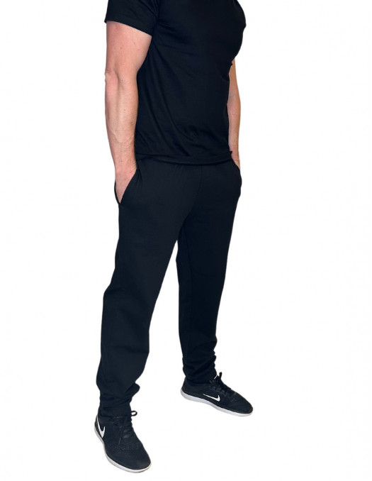 All Black Basic Sweatpants