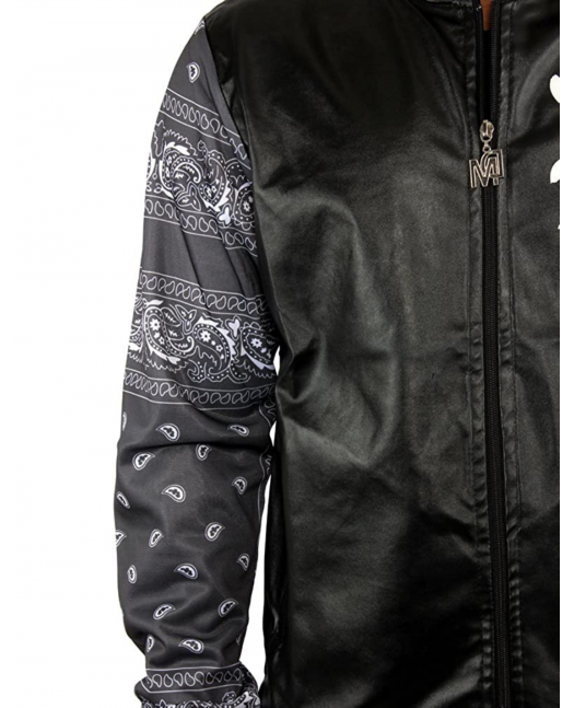 Dirty Money Faux Leather Black...