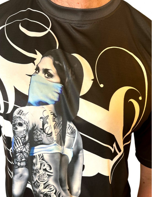 Cali Art Chica T-Shirt by BSAT