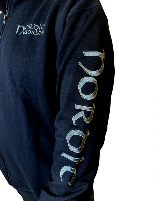 Ragnarok Midgard Zip CrewNeck by...