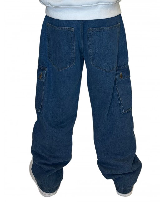BSAT Cargo Denim Light Blue Jeans...