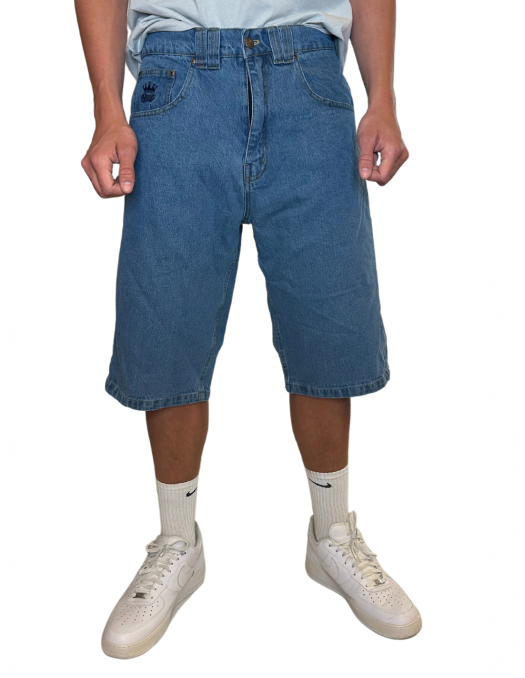 BSAT Baggy Jorts Denim Shorts Sky Blue
