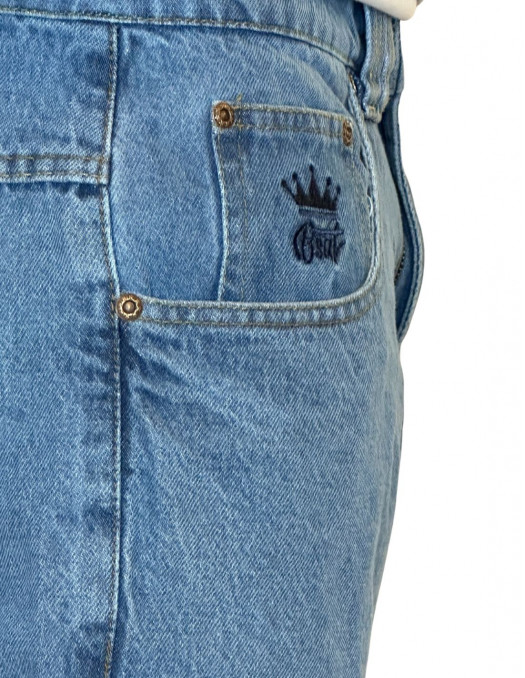 BSAT Baggy Jorts Denim Shorts Sky Blue