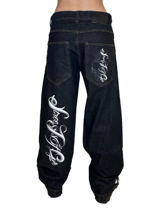 BSAT Streets of Copenhagen Baggy Jeans Black