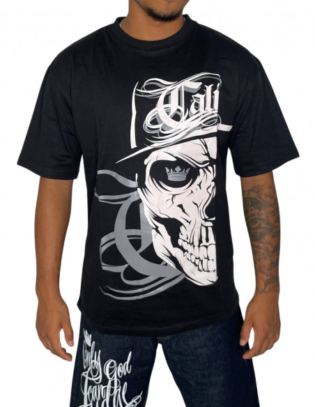 BSAT Cali Skull T-Shirt Baggy