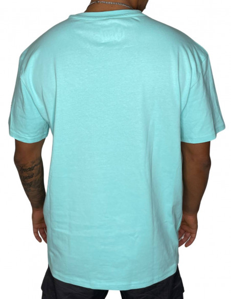 Stickman Baggy T-Shirt Light Sky blue by BSAT
