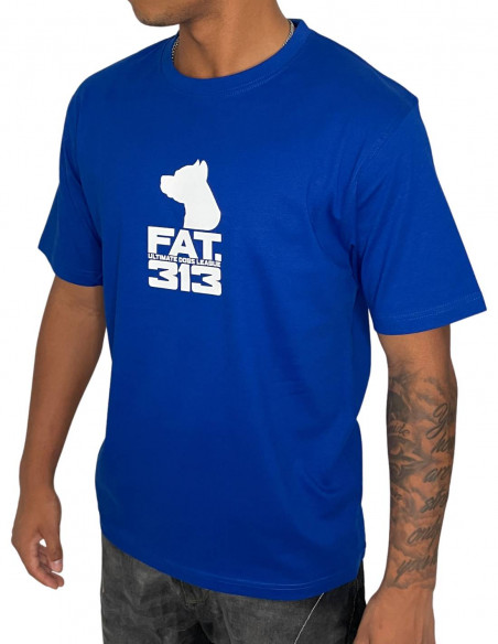 Fatcap Ultimate League T-Shirt Royal Blue by FAT313
