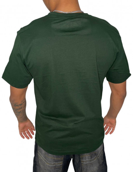 Fatcap Logo T-Shirt Bottle Green by FAT313