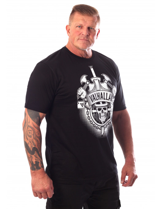 Valhalla T-shirt Front White by...
