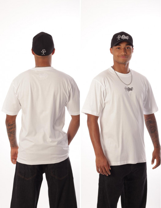 BSAT Stickman Logo T-Shirt White