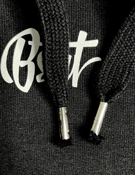 BSAT Stickman Logo Hoodie Black