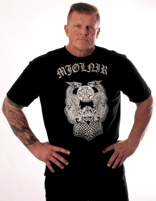 Mjolnir Tee Nordic Worlds X DimonTaturin