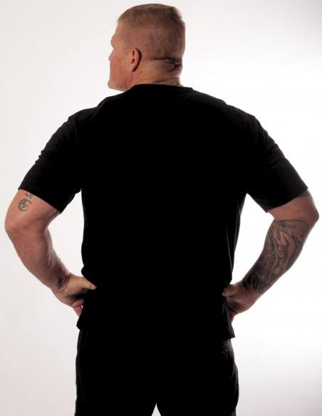 Viking Beast & Odins Horn T-Shirt BlackNWhite