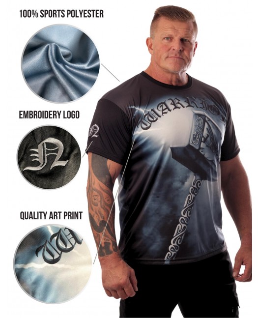 Thor's Hammer T-Shirt Vol.2 by Nordic...
