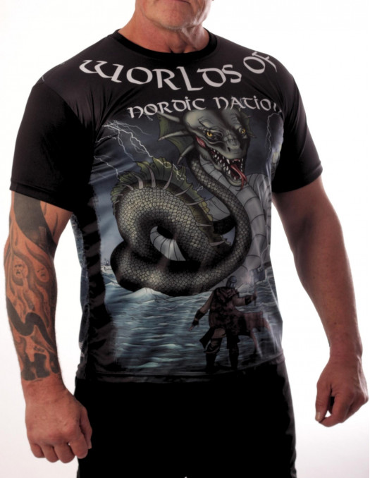 Midgard Serpent T-Shirt Colored by...