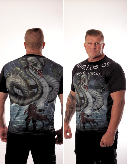 Midgard Serpent T-Shirt Colored by...