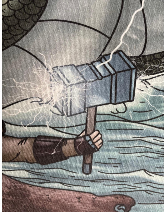 Midgard Serpent T-Shirt Colored by...