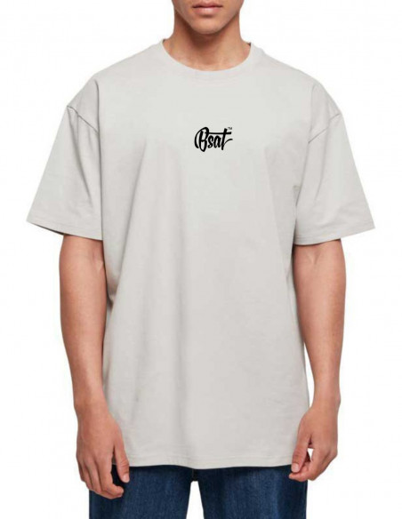 BSAT Good Times Sad Times T-Shirt Light Asphalt Back