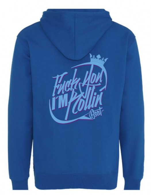 BSAT F.U. I'm Rollin Hoodie BlueNSky