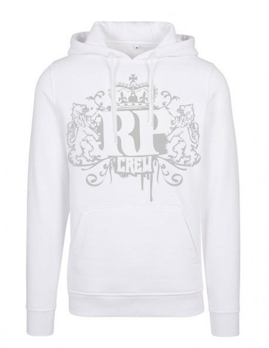 RP Crew Hoodie WhiteNSilver