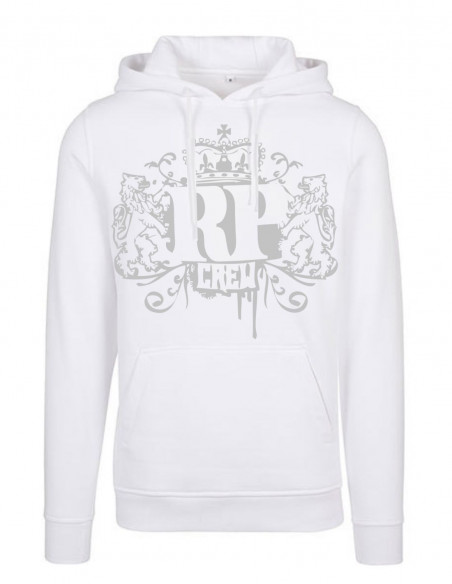 RP Crew Hoodie WhiteNSilver