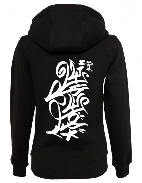 HipHop Collection Hoodie Black by BSAT