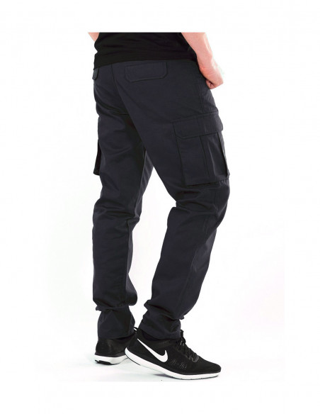 BSAT Cargo Pants Tapered Fit Navy Blue