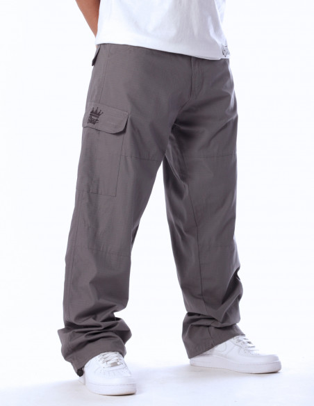 CPH X Baggy Cargo Pants Sky Grey City by BSAT