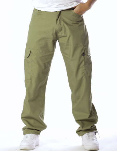 BSAT Regular Fit Combat Cargo Pants  Lightweight Material Medium Green