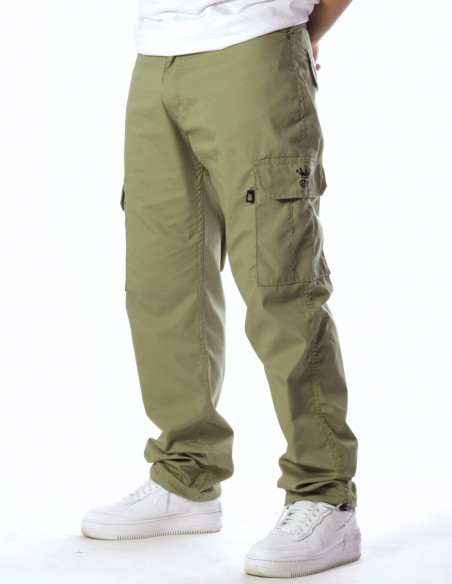 BSAT Regular Fit Combat Cargo Pants  Lightweight Material Medium Green