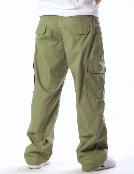 BSAT Baggy Combat Cargo Pants Medium Green Lightweight Material Baggy Fit