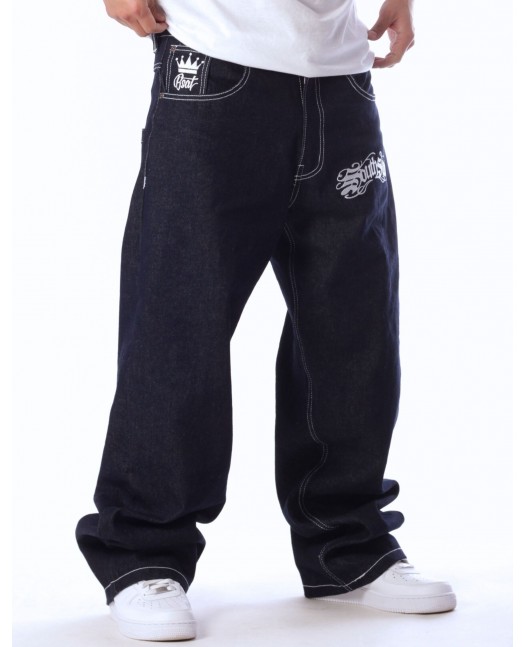 SouthSide Embroidery Baggy Jeans...
