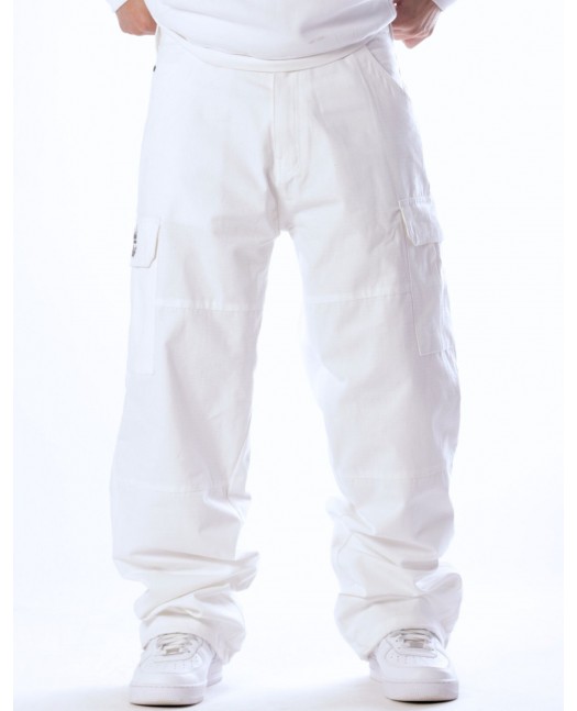 RAP GOD CPH X Baggy Cargo Pants White...
