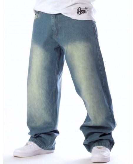 Stylewarz Baggy Jeans Blue Spray Washed by BSAT