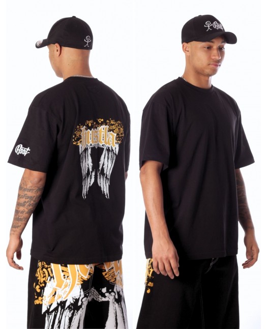 BSAT Hustla Baggy T-Shirt Black...