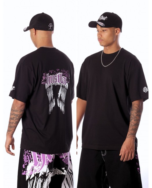 BSAT Hustla Baggy T-Shirt Black...