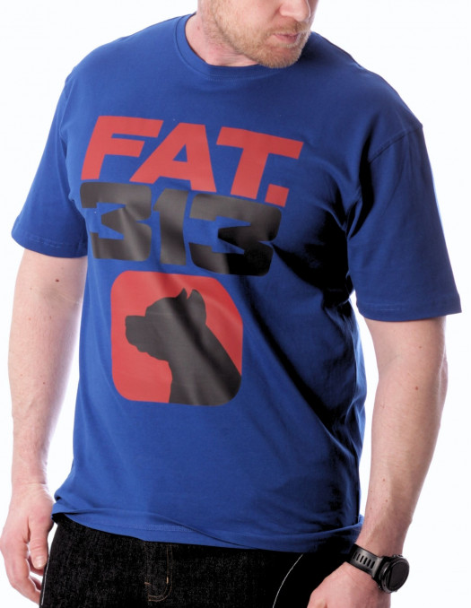 Master Fat King T-Shirt Royal by Fat313