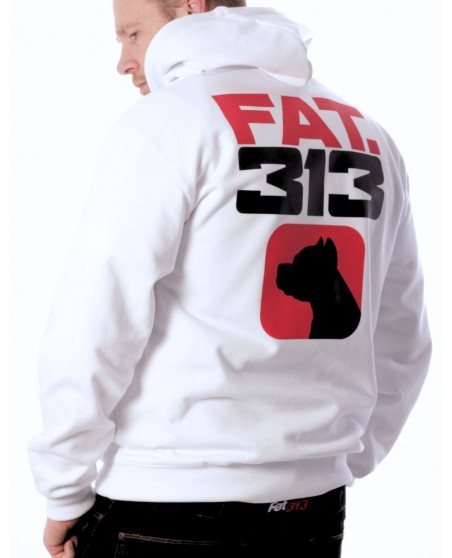 FAT313 Master King Hoodie White - limited edition