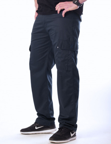 BSAT Combat Cargo Pants Regular Fit Navy Blue