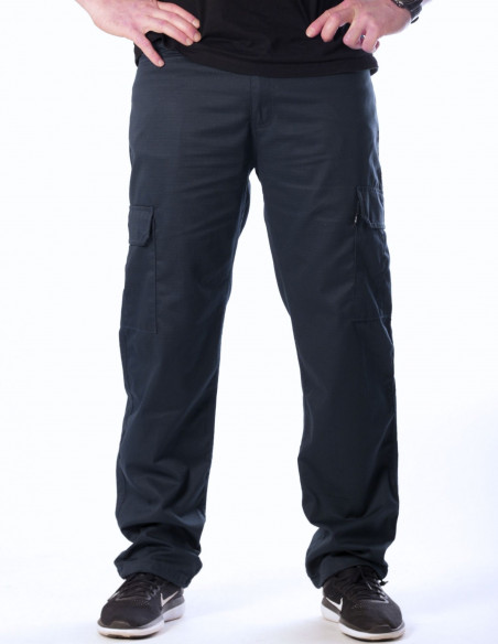BSAT Combat Cargo Pants Regular Fit Navy Blue