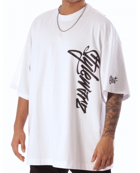 BSAT Stylewarz CPH X Baggy 90's T-Shirt White