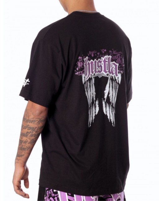 BSAT Hustla Baggy T-Shirt Black...