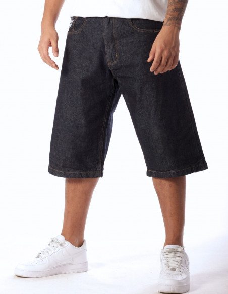 BSAT Baggy Jorts Denim Shorts Dark Blue