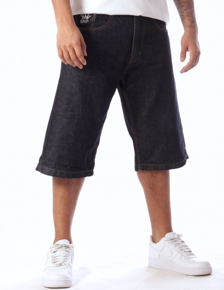BSAT Baggy Jorts Denim Shorts Dark Blue