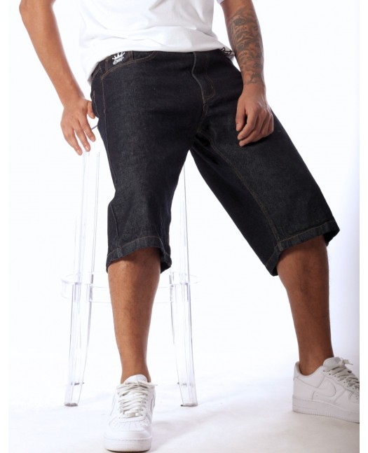 BSAT Baggy Jorts Denim Shorts Dark Blue