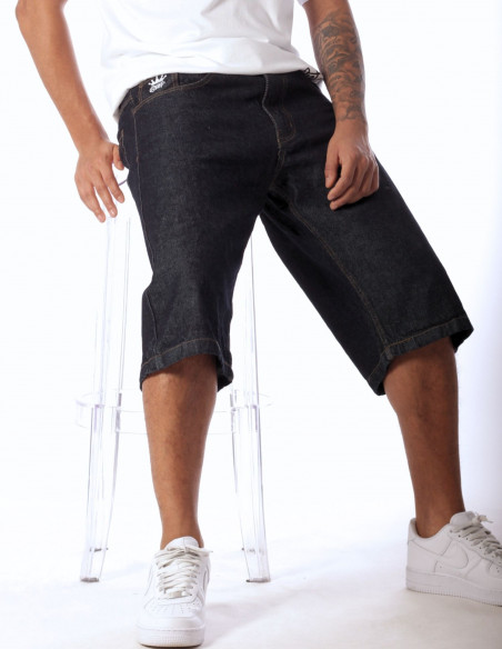BSAT Baggy Jorts Denim Shorts Dark Blue